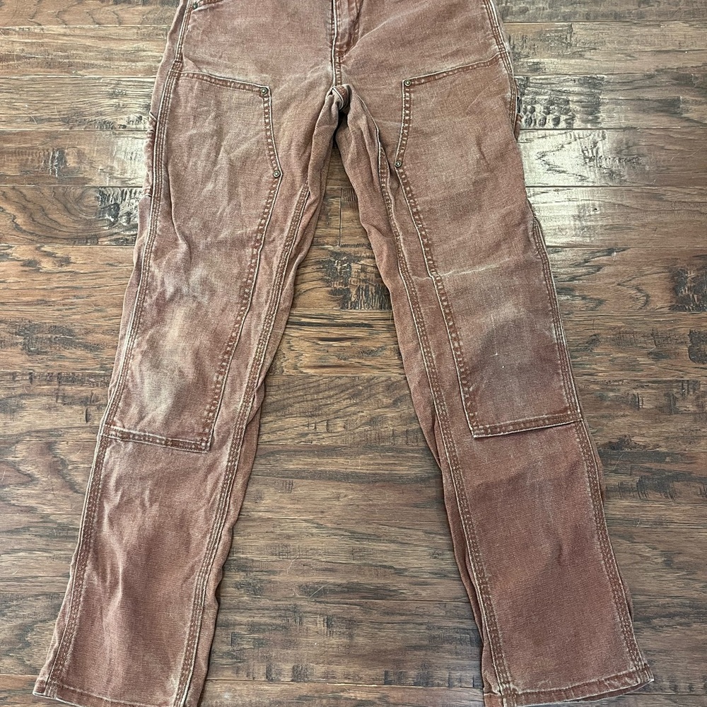 Carhartt Women's Brown Straight Leg Pants